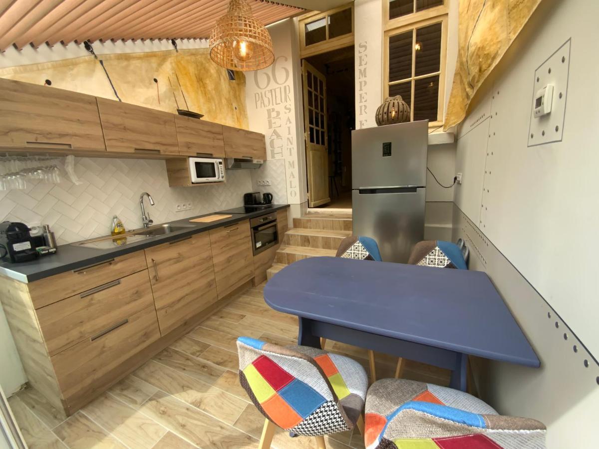 Maison bord de mer   Le Bateau IvRe  Saint-Malo Eksteriør bilde