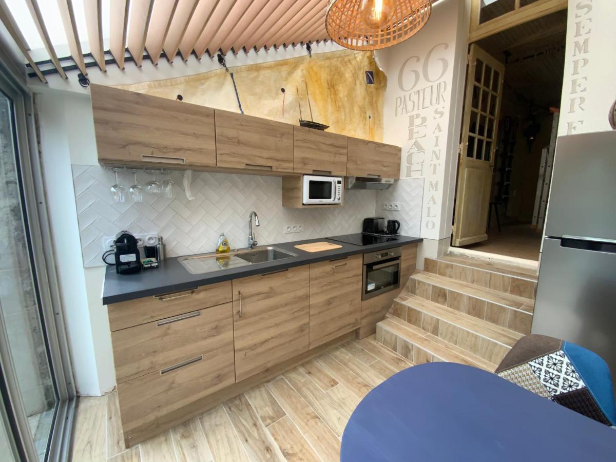 Maison bord de mer   Le Bateau IvRe  Saint-Malo Eksteriør bilde
