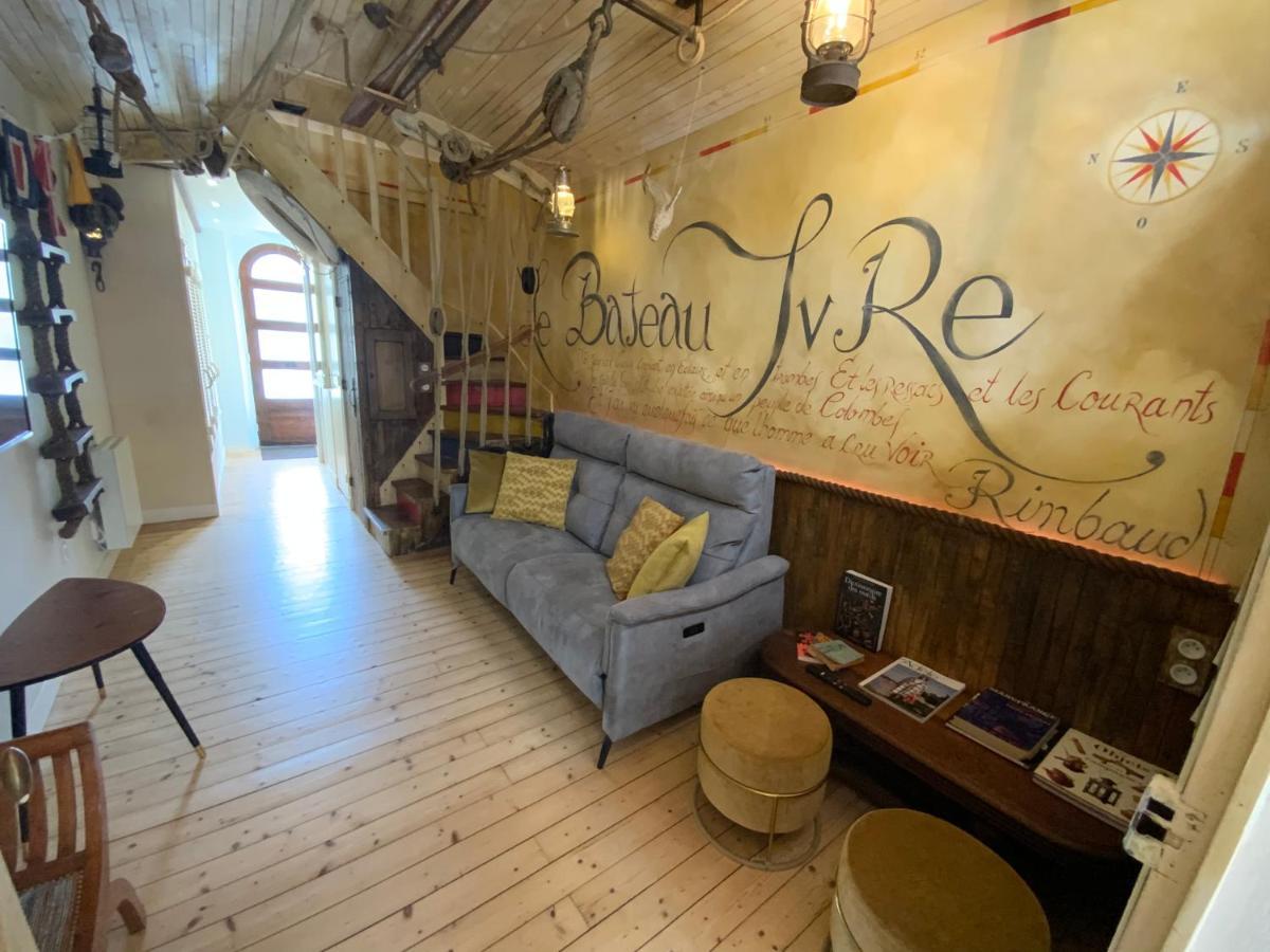Maison bord de mer   Le Bateau IvRe  Saint-Malo Eksteriør bilde