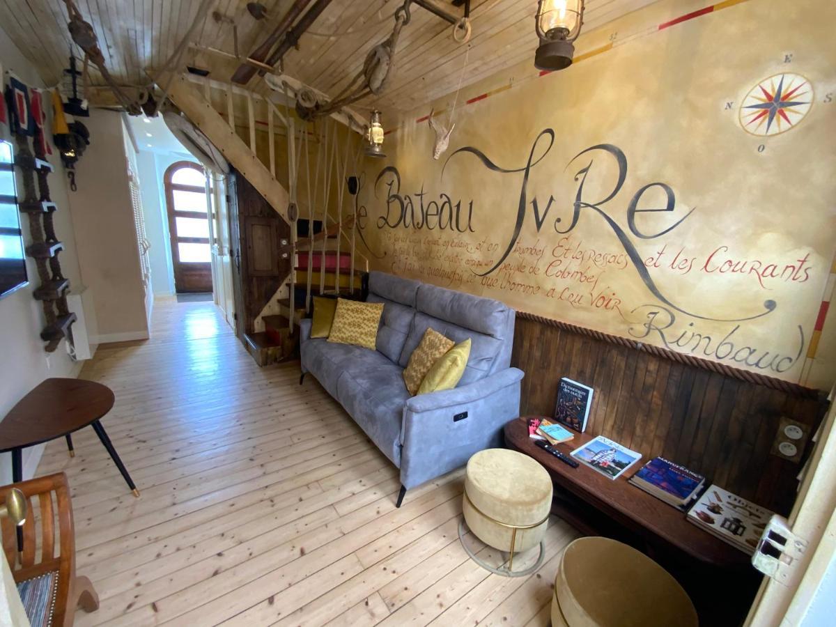 Maison bord de mer   Le Bateau IvRe  Saint-Malo Eksteriør bilde